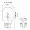 Hella Bulb 2825 12V 5W 4Cp W2.1X9.5D T3.25 Sb Back Up Light, 2825Sb 2825SB - alternate 1